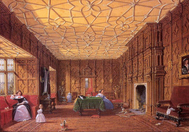 Nash, Joseph The Drawing Room at Levens, Cumbria